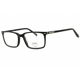 Jones New York Mens Black Rectangular Eyeglass Frames J532