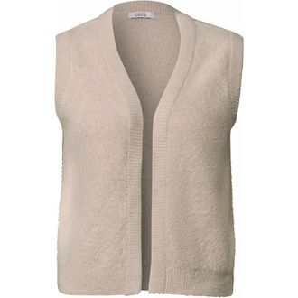 Cecil Cardigans - Dames - Truien - Beige - Maat: 2XL Zijde