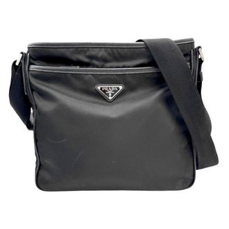 Prada Black Nylon Shoulder Bag (Pre-Owned)