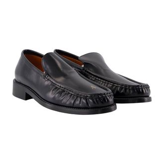 Acne Studios Mens Leather Calfskin Loafer Black