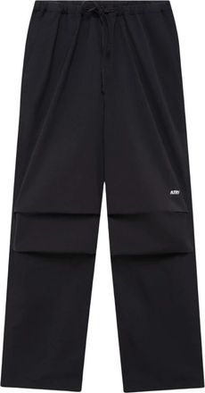Autry Tonal Logo Nylon Broek - Heren - Straight fit broeken - Zwart - S - Nylon - Broeken