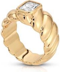 Ettika So Twisted Statement Ring in Gold at Nordstrom Rack, Size 7