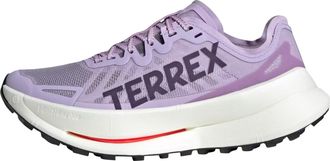 adidas (WMNS) adidas Terrex Agravic Speed Ultra Trail Powder Plum Aurora Plum Lucid Red JQ1616