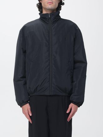 Saint Laurent Bomber Cassandre relaxed fit in tessuto tecnico con logo YSL ricamato