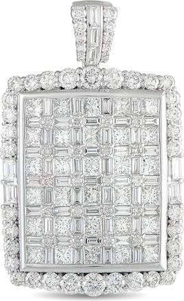 Luxury Bazaar 18K White Gold 7.0ct Diamond Pendant MF29-100826