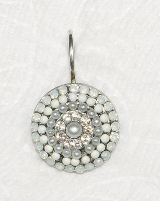 Mariana Womens Forever Starburst Earrings In Clear/ White/ Pearl