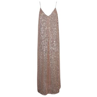 The Nina Studio Afrodite Sequin Dress - female - The Nina Studio - Maxi Dresses - Yellow - M - Dresses