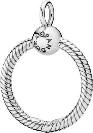 Pandora Moments Small O Pendent - Dames - Kettingen - Wit - ONE Size - Accessoires