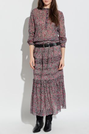 Isabel Marant Top Maria, Womens, Burgundy