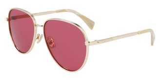 Lanvin LNV107S 716 Mens Sunglasses Gold Size 61