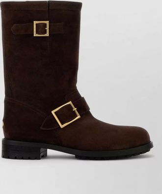 Jimmy Choo London suede ankle boots