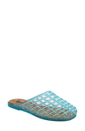 Mia Darby Jelly Mule in Turquoise at Nordstrom, Size 10