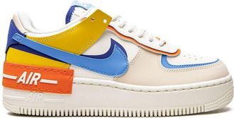 Nike Af1 Shadow Sail/University Blue sneakers - women - Leather/Artificial Leather/Rubber/Fabric - 7.5 - Neutrals