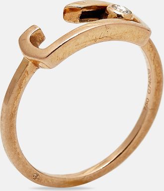 Messika By Gigi Hadid Move Addiction Diamond 18K Rose Gold Ring