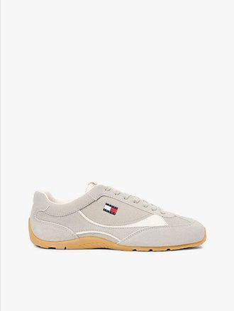 Tommy Hilfiger Suede Mixed Texture Archive Runner Trainers