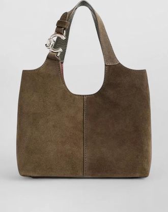 Coccinelle suede shoulder bag