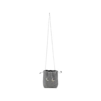 Anya Hindmarch Crystal-embellished Drawstring Bag