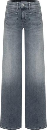Cambio Tess Jeans - Dames - Regular Fit Jeans - Grijs - 3XL - Katoen - Jeans