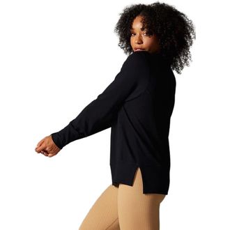 Tavi Cozy Funnel Neck Sweatshirt in Ebony at Nordstrom, Size X-Small