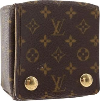 Louis Vuitton Pre-owned Wallets, female, Brown, Size: ONE SIZE Pre-owned Canvas Wallet
