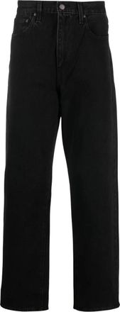 Levi's 568 Loose Rechte jeans - Heren - Jeans - Zwart - Maat: W30 L32 Katoen