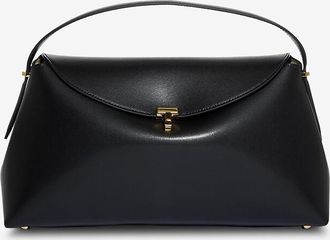 Toteme Trapezf&ouml;rmige Handtasche aus Leder T-Lock