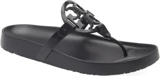 Tory Burch Miller Cloud Lite Flip Flop in Perfect Black at Nordstrom, Size 10
