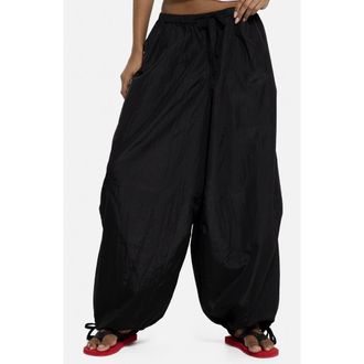 Jaded London Casual Nylon Balloon Joggers in Black at Nordstrom, Size X-Large