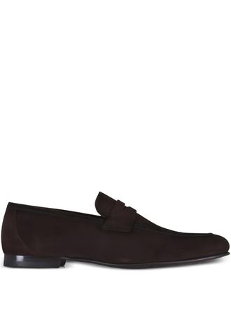 To Boot New York Aldrin suede loafers - Brown