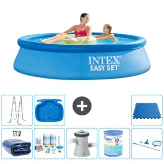 Intex Piscina Easy Set Redonda - 244x61 Cm - 7-piezas S40421