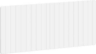 vidaXL Cabecero Montada En La Pared Zwolle Blanco Madera De Ingenier&iacute;a Vidaxl