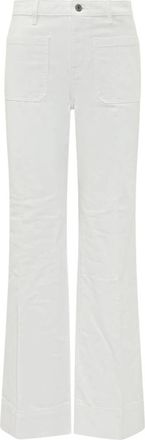 Michael Kors Violette Jean - Dames - Flared Jeans - Wit - S - Katoen - Jeans