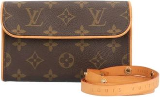 Louis Vuitton Pre-owned Belt Bags, female, Brown, Size: ONE SIZE Pre-owned Canvas louis-vuitton-bags