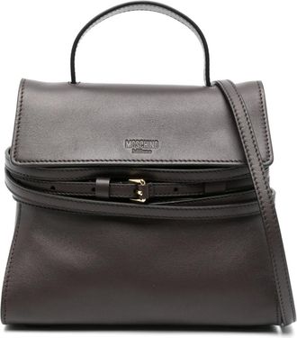 Moschino Borsa tote Tie Me - Marrone