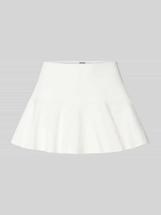 Weekday A-Linien Minirock mit Leinen-Anteil Modell Ruby in Weiss, Gr&ouml;&szlig;e 34