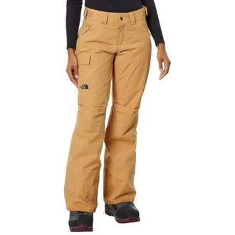 The North Face Mens The North Face Freedom Snow Pants Brown Waterproof Insulated JZZ279
