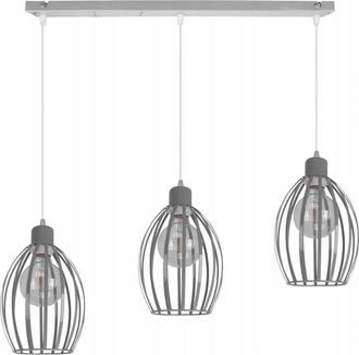 OEM L&aacute;mpara De Techo Colgante Loft Metal E27 Led