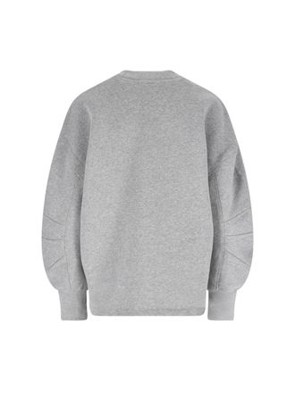 The Attico Womens Sweaters Grey Cotton