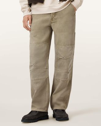 AllSaints Mullen Carpenter Wide Fit Denim Jeans