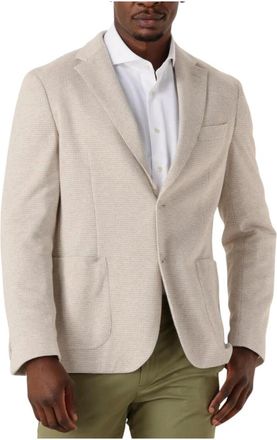 HUGO BOSS Kostuums, Heren, Beige, XL, Beige Heren Colbert C-hanry-j-252