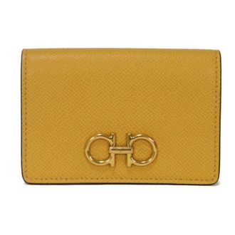 Ferragamo Leather Card Case (Pre-Owned)