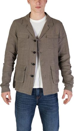 IN MY HOOD Linen Mens Blazer