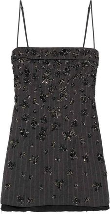 Jonathan Simkhai Anden Embellished Mini Dress