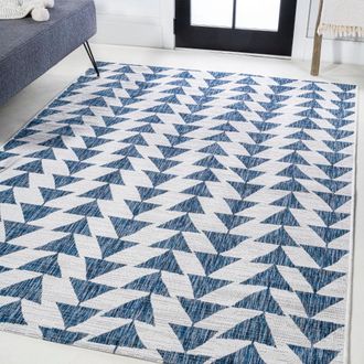 Jonathan Y Designs Andratx Modern Tribal Geometric Indoor/Outdoor Area Rug