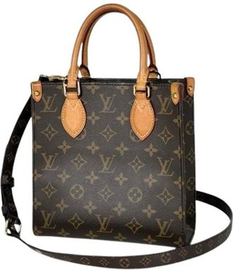 Louis Vuitton Pre-owned M45847 Tote bag - Dames - Pre-owned - Bruin - Maat: ONE Size Zijde