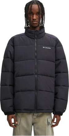 Columbia Pike Lake Novelty Jacket - Heren - Ski Jassen - Zwart - M - Leer - Fitness