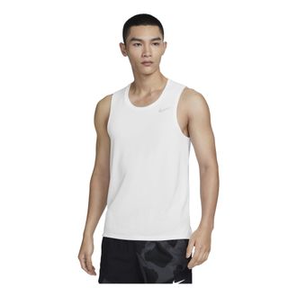 Nike Dri-Fit Miler Running Vest White DV9322-100