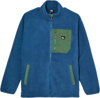 Quiksilver Clean Coast Full-Zip Fleecejacke f&uuml;r Herren | blau
