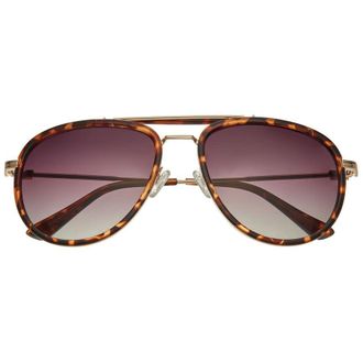 Simplify Unisex Silver Tone Pilot Sunglasses SSU129-C1