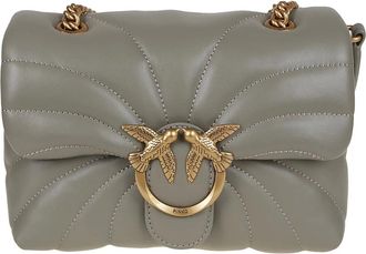 Pinko Pinko, Dames, Tassen, Groen, Maat: ONE Size Leer